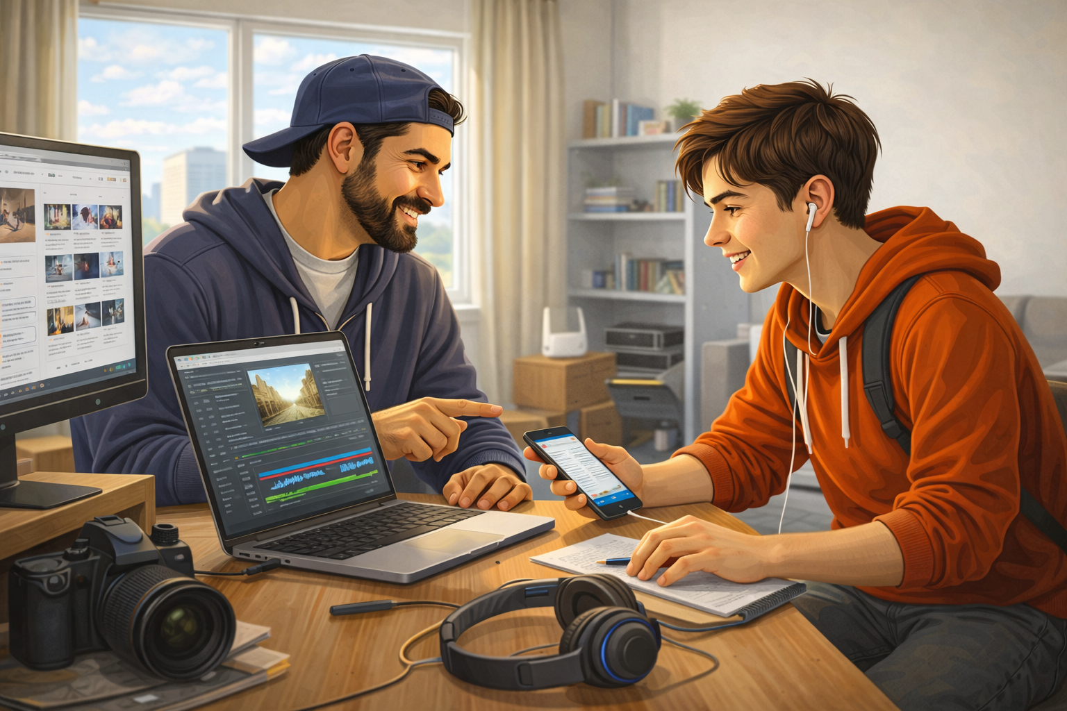 Illustration: Mediencoaching